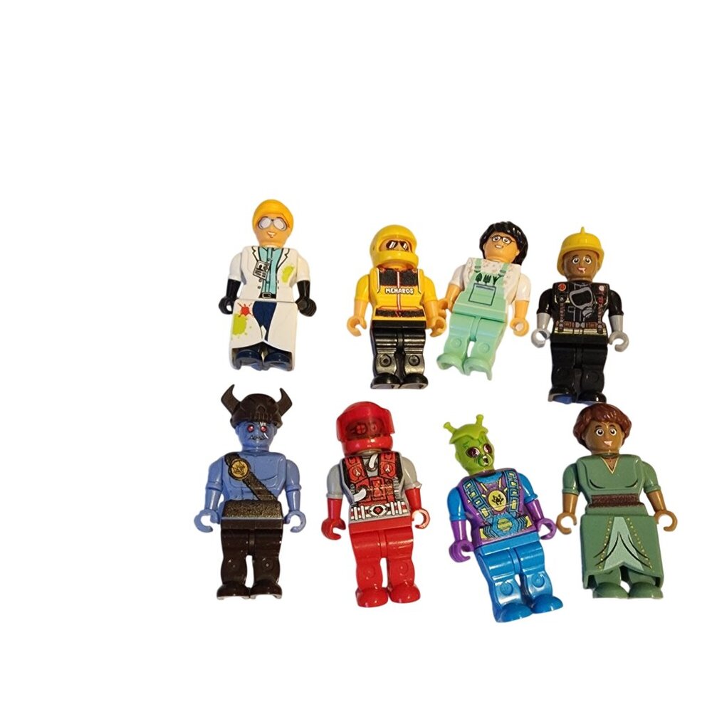 Block Tech® Mini Figures Movable poseable